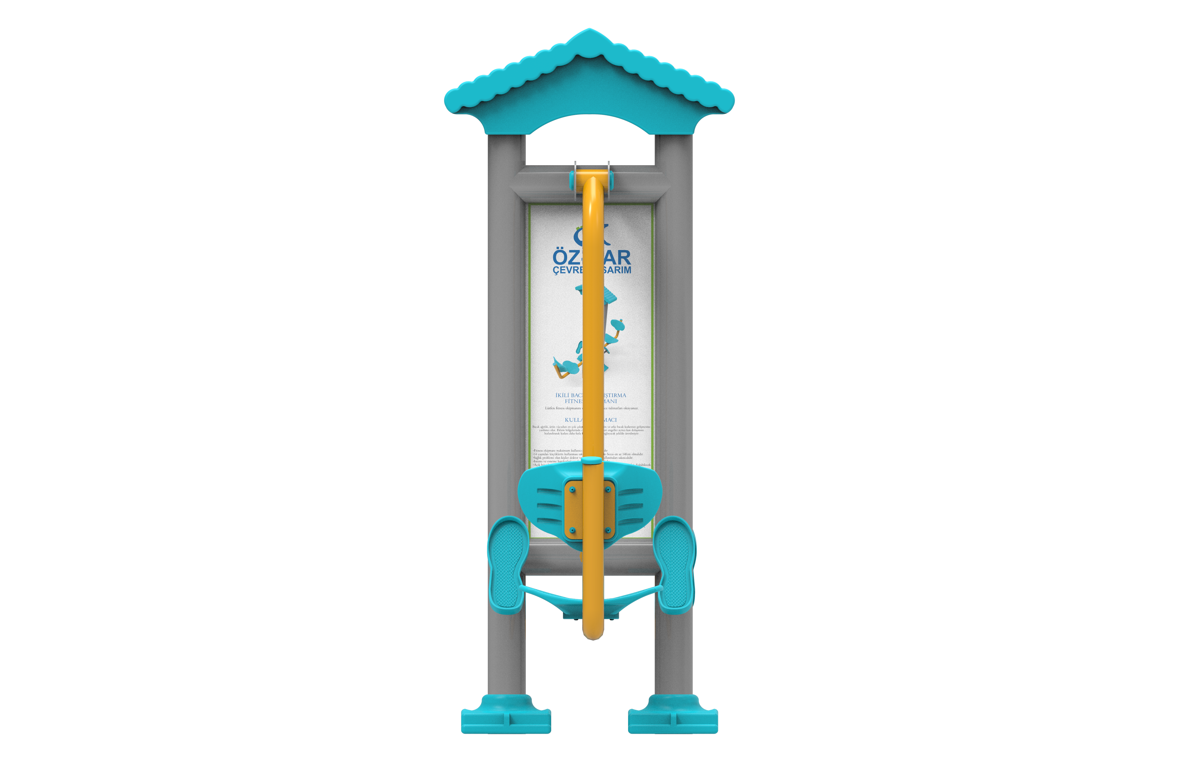 Bacak Calistirma Aleti PF-203 | Dış Mekan Spor Aletleri | Erse Kent Mobilyaları